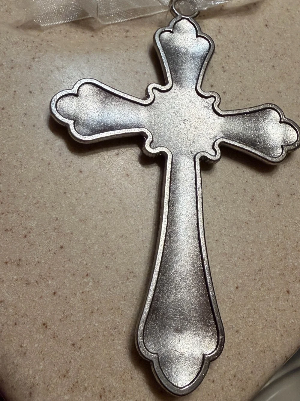 Source Unknown Black Jeweled Cross‎ Wall Accent